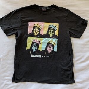 Biggie Smalls Artist T- shirt Size Large EUC